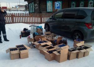 В Хакасии арестовано 150 литров алкоголя неизвестного происхождения