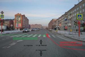 В Абакане водитель сбил беременную женщину и скрылся. Объявлен розыск