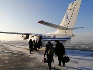 Самолет в Кемерово только что вылетел из Абакана после задержки