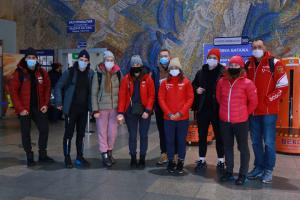 В Хакасию прилетела молодежная сборная России по лыжным гонкам