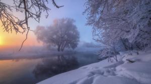 Аномальные морозы пришли в Хакасию 