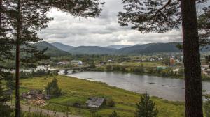 В Балыксе отремонтируют мост через реку Томь