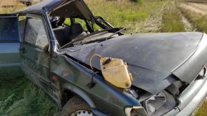 В Хакасии водитель попал в ДТП, пытаясь скрыться от полицейских