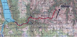 На Алтае пропал турист, который шёл пешком в сторону Хакасии