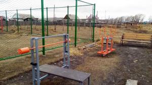 Новое мини-футбольное поле появилось в аале Апчинаев Аскизского района 