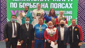 Татьяна Зырянова из Хакасии стала пятикратной чемпионкой мира по борьбе на поясах