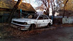 С улиц Абакана начнут убирать брошенные машины 