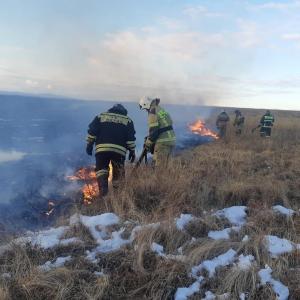 7 пожаров произошло в Хакасии за минувшие сутки