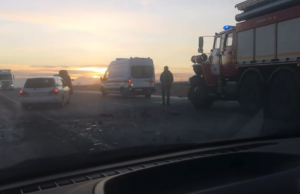 Серьёзная авария произошла сегодня под Саяногорском