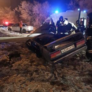 Серьезное ДТП произошло сегодня ночью в Черногорске