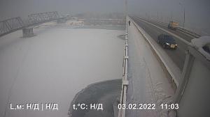 На реке Абакан – выход наледевых вод. Будьте осторожны!