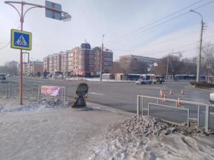 На опасном перекрёстке улиц Аскизская - Стофато меняют режим работы светофора