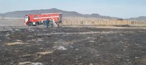 Житель Аскиза чуть не сжёг соседей, устроив пал травы