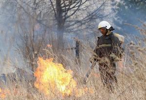 Количество пожаров ежедневно растет в Хакасии