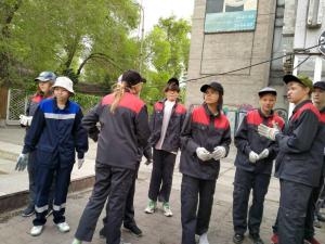 Абаканские школьники работают на благо города