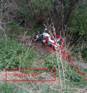 Мотоциклист без прав слетел с дороги в Бейском районе