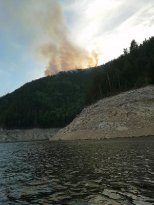 Сразу 2 лесных пожара вспыхнуло в Бейском районе