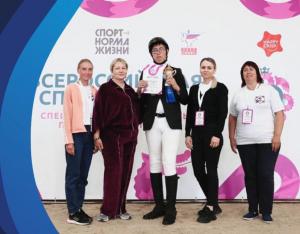 Спортсмен из Хакасии - дважды призер всероссийской спецолимпиады по конному спорту