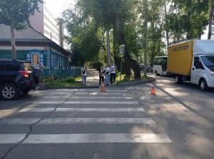 Юный велосипедист пострадал в ДТП в Абакане