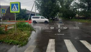 Девочка на велосипеде попала под машину в Абакане