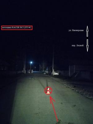 В селе Очуры пострадал несовершеннолетний мотоциклист