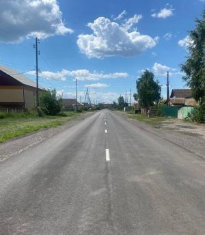 В Калинино отремонтировали дорогу к знаниям