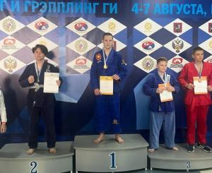 Спортсмены из Хакасии взяли награды первенства России по грэпплингу