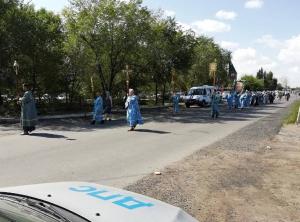 Крестный ход прошёл сегодня в Черногорске
