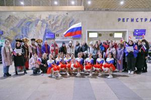 В Хакасию прибыл основной состав сборной страны по лыжным гонкам