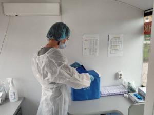 Мобильный пункт вакцинации завершил свою работу в Абакане