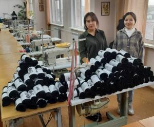 Студенты ХГУ отправили мобилизованным вторую партию балаклав