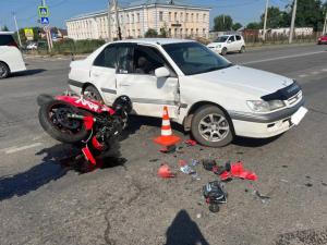 Ещё один мотоциклист пострадал в ДТП в Хакасии