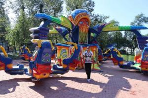 Аттракционы в парке «Орлёнок» будут работать до конца сентября