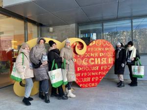 Студенты ХГУ провели новогодние каникулы на ВДНХ