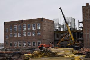 В Аскизе продолжается строительство современной школы