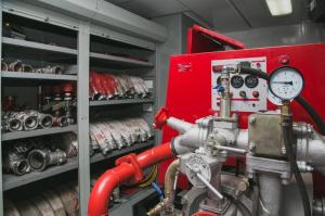 Пожарные поезда КрасЖД готовы оказать оперативную помощь в тушении лесных пожаров и степных палов