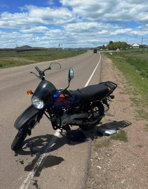 В Боградском районе в ДТП травмировался мотоциклист