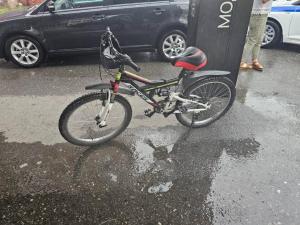 Школьник наехал на автомобиль в Абакане