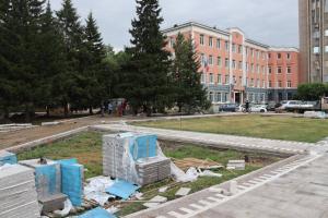 Благоустройство в Абакане продолжается