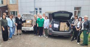 Сотрудники главной библиотеки Хакасии помогают Курску