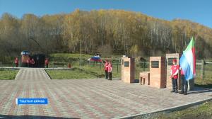 В с.Нижний Курлугаш торжественно открыли сквер Памяти