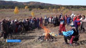 Лига хакасских женщин «Алтынай» провела обряд поклонения Богине Умай