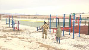  В с. Камышта построили спортивную площадку 