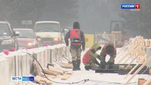 Реконструкция моста в Абазе