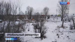 Автомобиль слетел с трассы и загорелся, водитель в больнице с ожогами