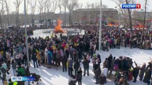 Абакан отметил Масленицу