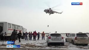 Спуск с вертолета без парашюта – в Абакане прошли учения спасателей