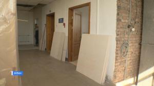 В республиканской библиотеке идут ремонтные работы по нацпроекту «Семья»