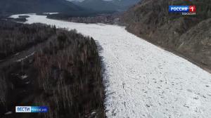 В Абазе ситуация с ледоходом пришла в норму