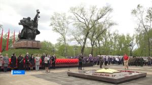 В Абакане открыта вахта памяти у Вечного Огня